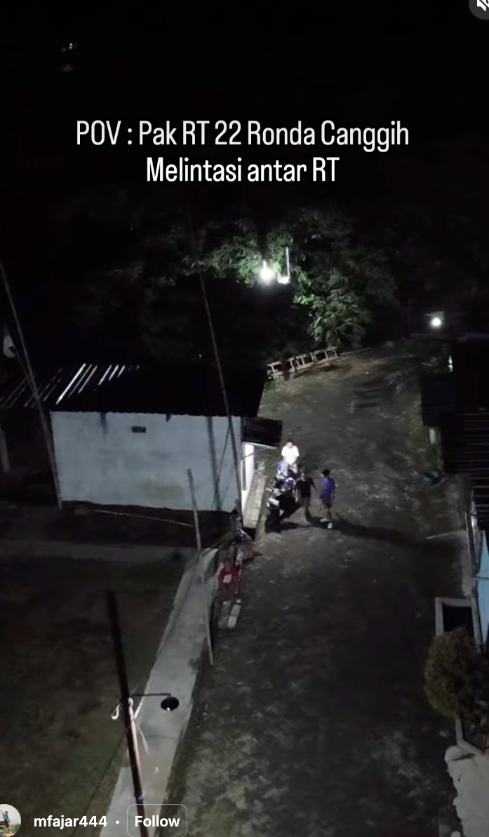 Pria ini kasih tahu cara ronda praktis 800 rumah dalam 5 menit, definisi tepat manfaatkan teknologi 