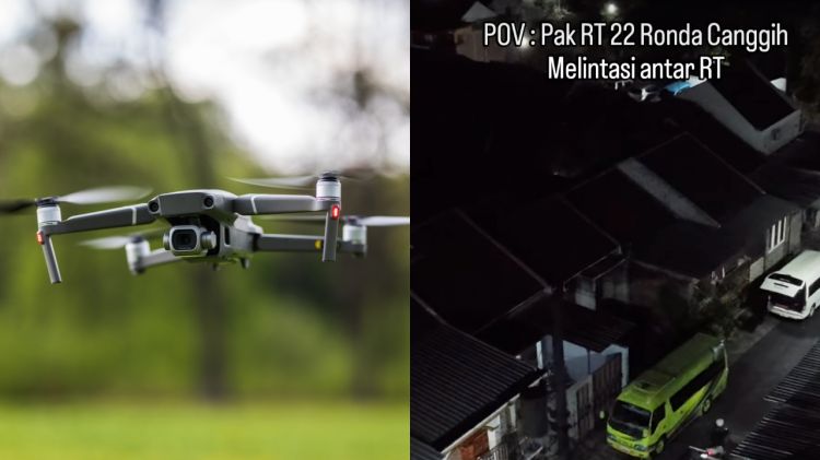 Pria ini kasih tahu cara ronda praktis 800 rumah dalam 5 menit, definisi tepat manfaatkan teknologi 