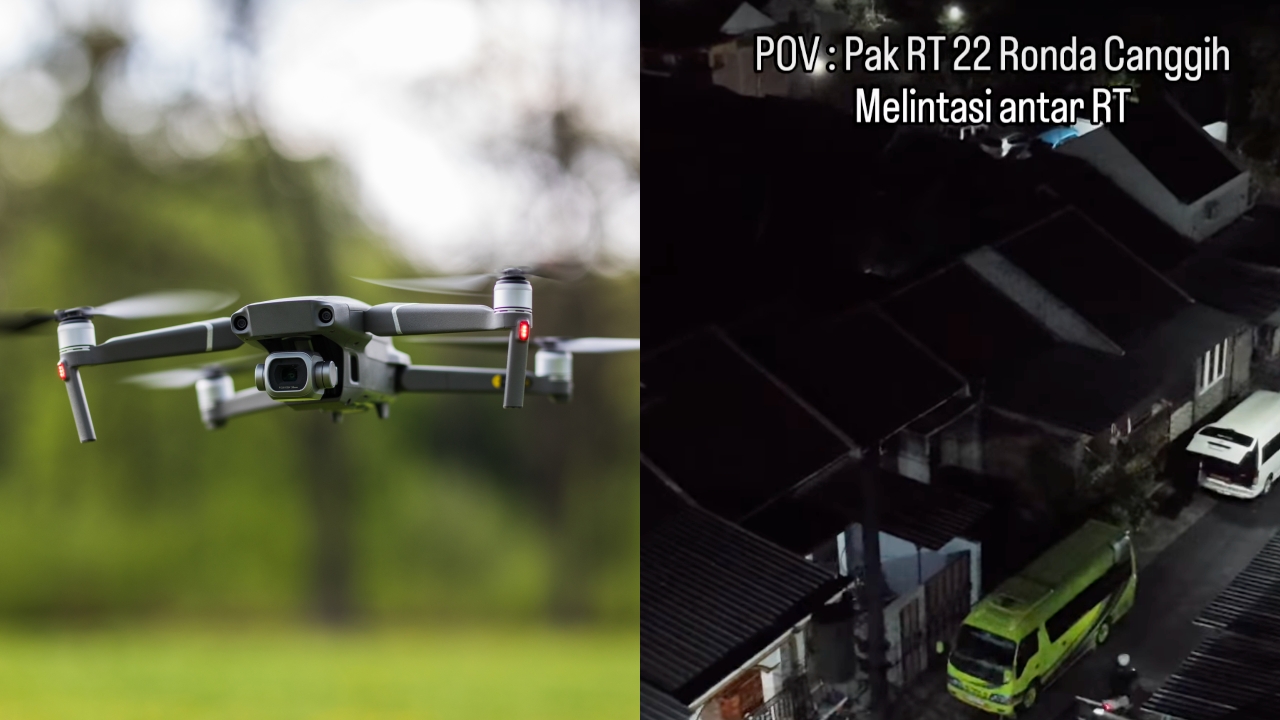 Pria ini kasih tahu cara ronda praktis 800 rumah dalam 5 menit, definisi tepat manfaatkan teknologi 