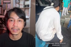 Kronologi istri Fiersa Besari tertabrak di Stasiun Gambir, pelaku sempat tawarkan damai Rp200 ribu