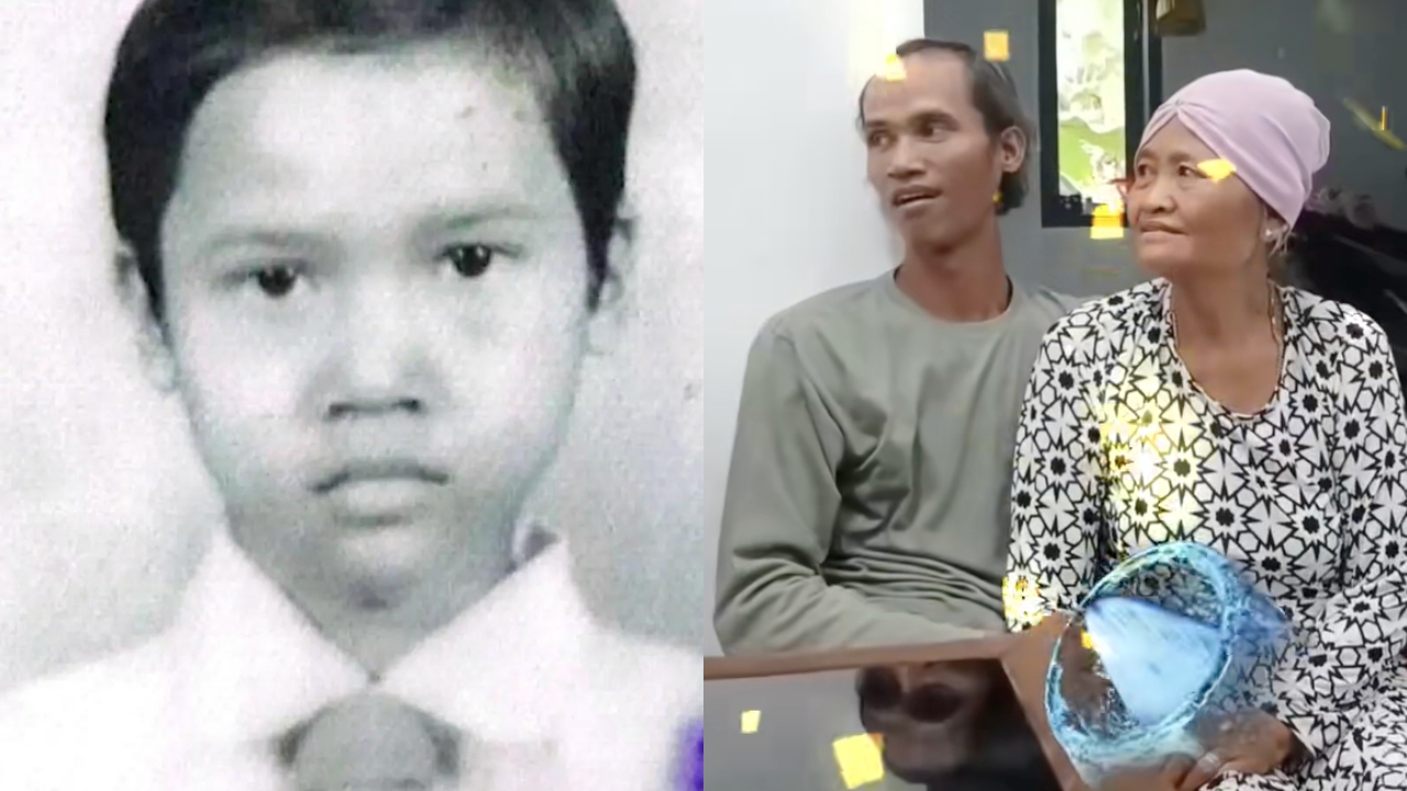 Terpisah 32 tahun pasca terbawa kereta sejak usia 7 tahun, Zainuddin temukan ibu kandung berkat medsos