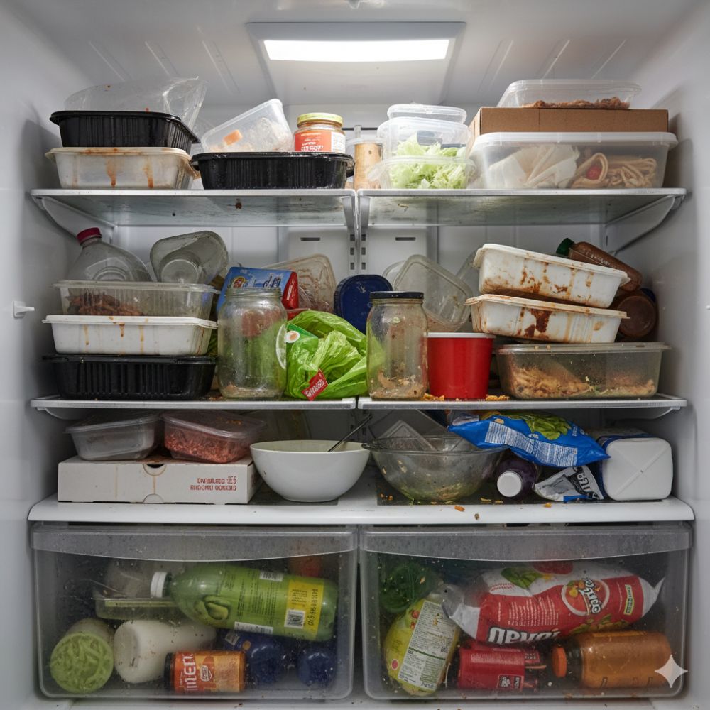 Kulkas bebas bau dan higienis dalam 5 langkah, andalkan baking soda dan cuka