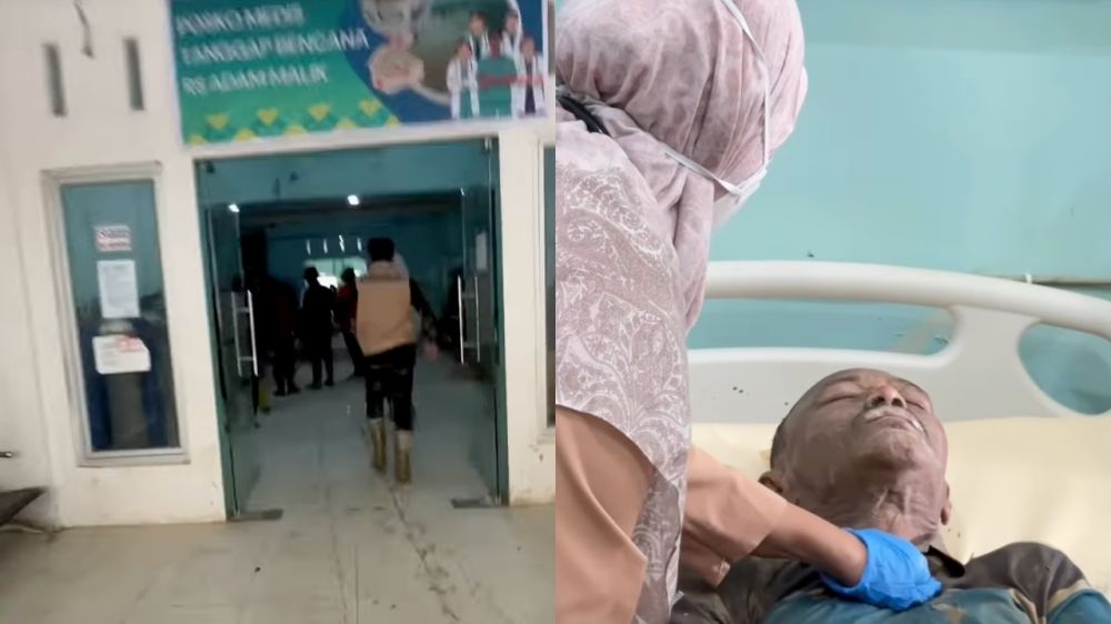 Detik-detik Praja IPDN temukan warga Aceh Tamiang tergeletak lemah di lumpur, gerak cepat bahu-membahu
