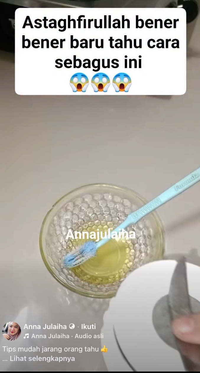 Bukan diasah, wanita ini bagikan rahasia pisau blender tetap tajam dan anti karat