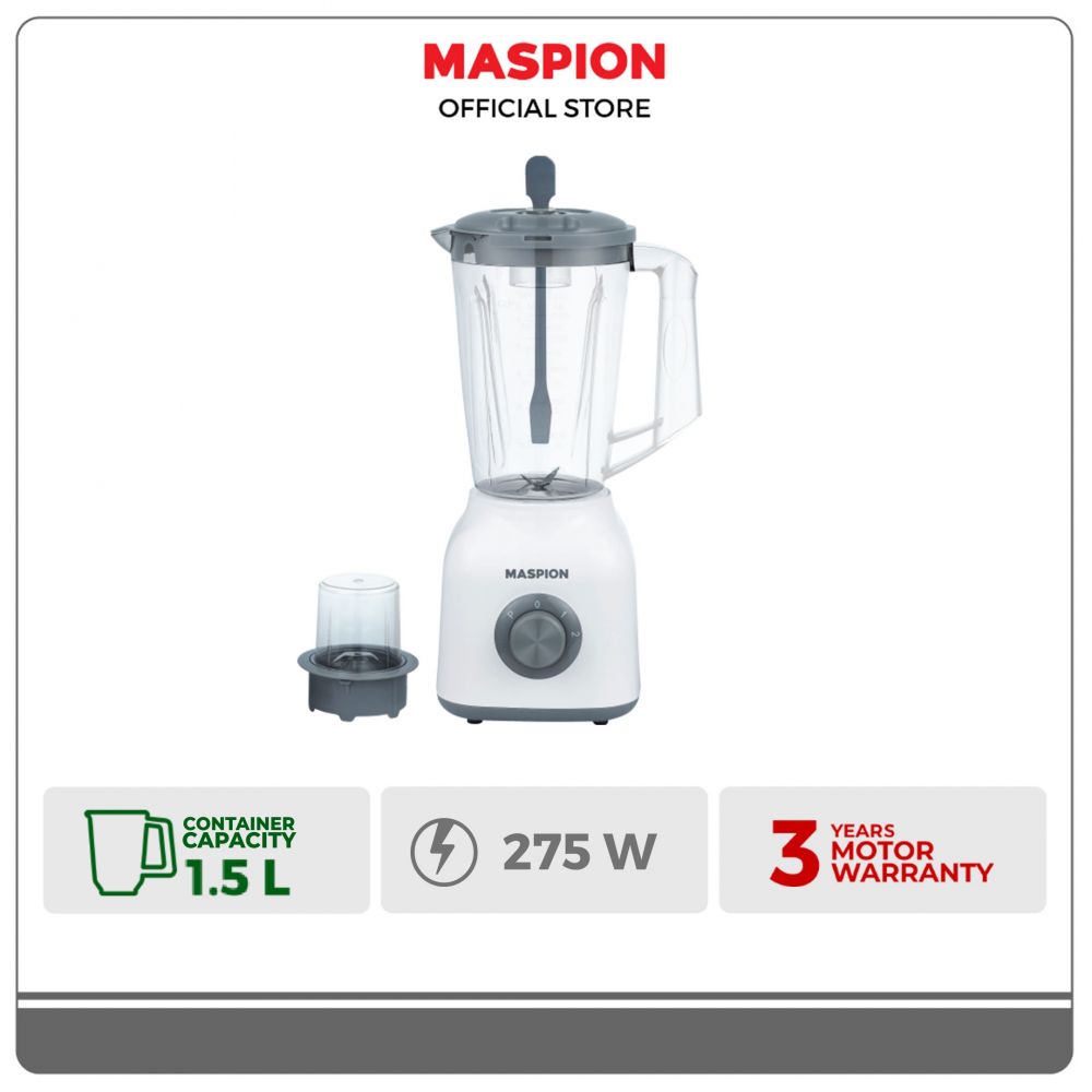 9 Rekomendasi blender Maspion dan aksesori tambahan dengan container utama dari 1 hingga 1,5 liter