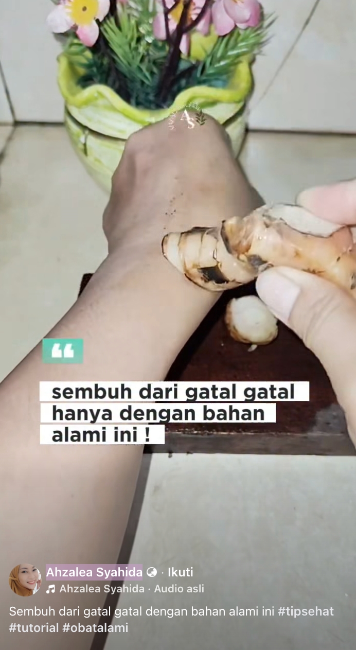 Jangan cuma minyak kayu putih, ini cara mengobati gatal pada kulit pakai 1 bumbu sayur asem