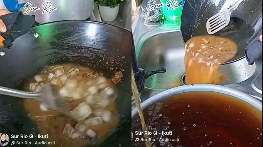 Cara praktis bersihkan kerak wajan pakai bahan minuman, tanpa capek menggosok