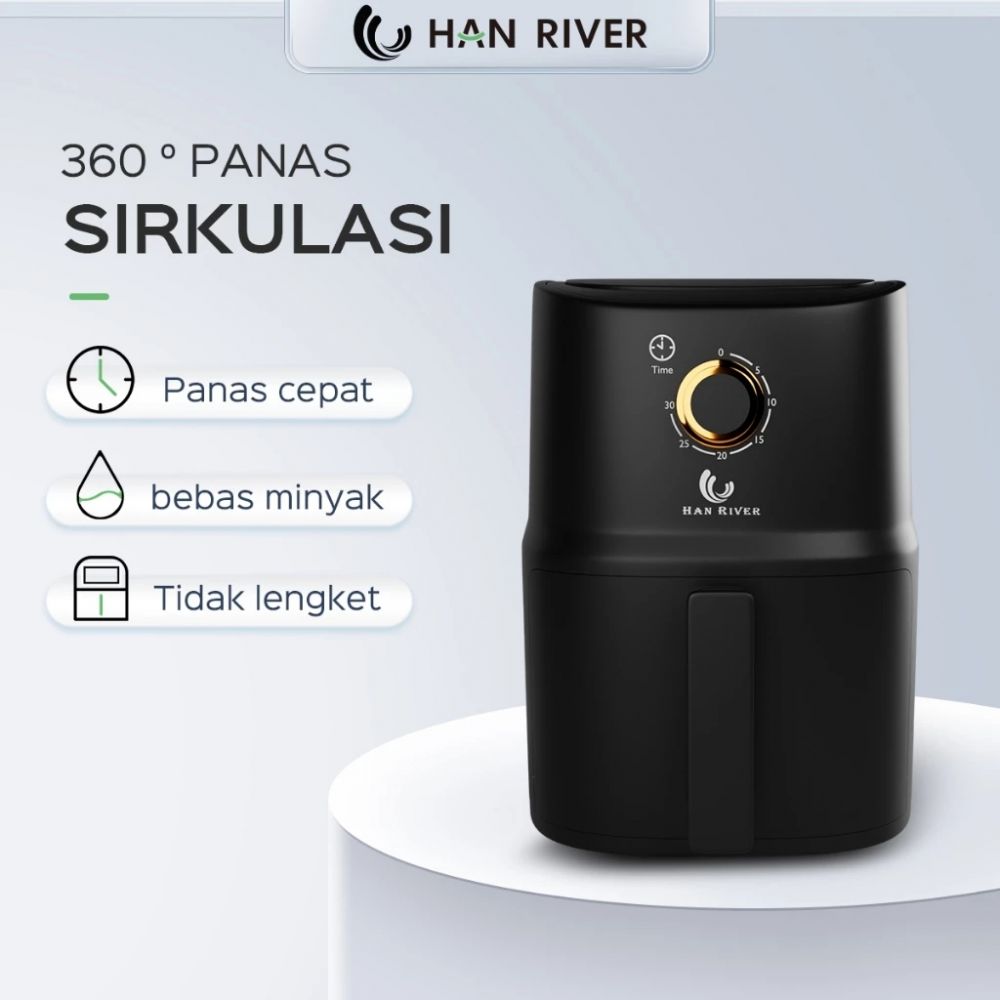 5 Rekomendasi air fryer Han River dari 3,5 liter hingga 8 liter dengan fitur canggih dan multifungsi