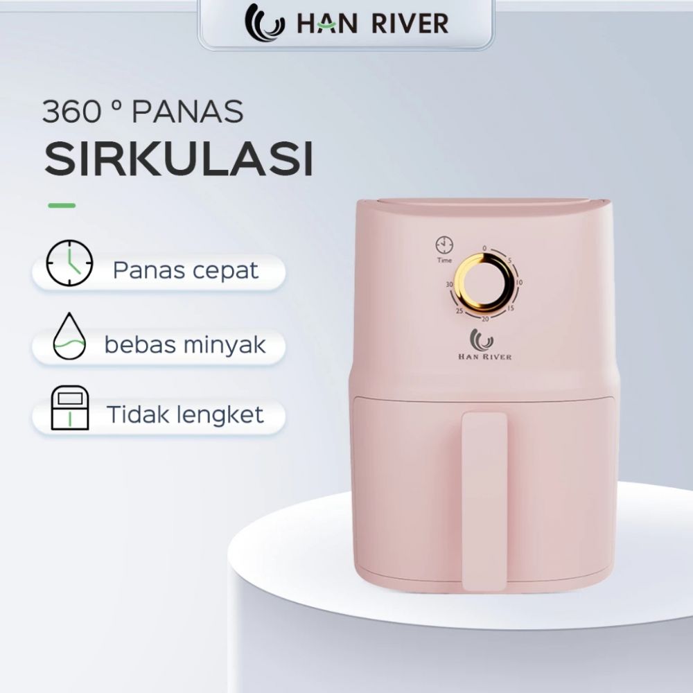 5 Rekomendasi air fryer Han River dari 3,5 liter hingga 8 liter dengan fitur canggih dan multifungsi