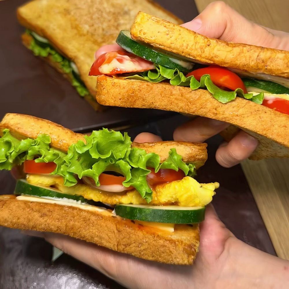 9 Resep sandwich savory homemade dari yang gurih hingga pedas, cocok untuk bekal atau ide jualan
