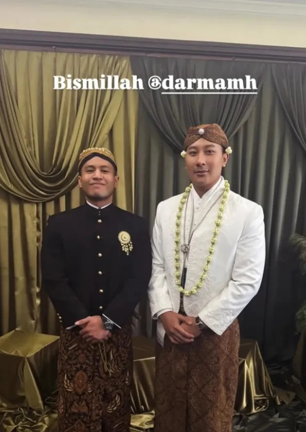 Sah! Darma Mangkuluhur nikahi Patricia Schuldtz, 7 potret suasana akad nikah putra Tommy Soeharto