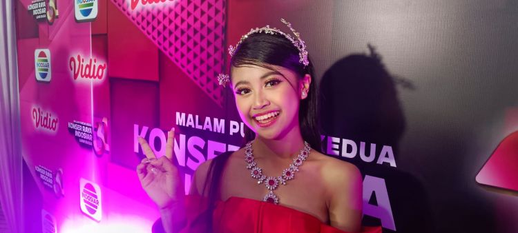 Tanpa karangan bunga, Tasya Juara DA7 puji langkah "Go Green" di HUT ke-31 Indosiar