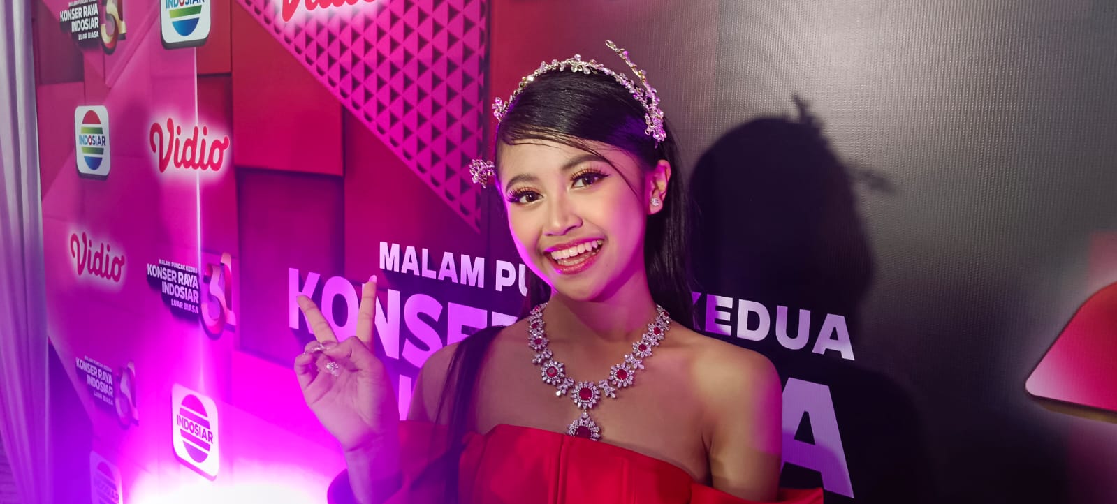 Tanpa karangan bunga, Tasya Juara DA7 puji langkah "Go Green" di HUT ke-31 Indosiar