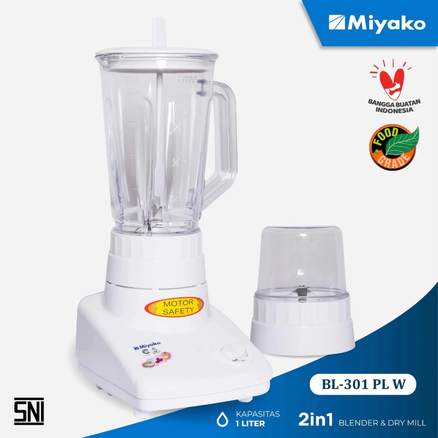 7 Blender Miyako plastik terbaik, ringan, awet, dan cocok buat dapur harian harga di bawah Rp400 ribu