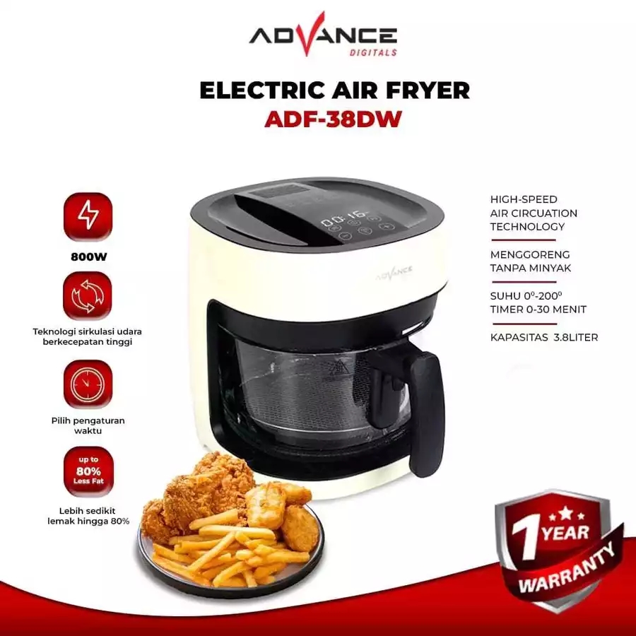 7 Merk air fryer terbaik untuk dapur modern di bawah Rp500 ribu, goreng tanpa minyak jadi gampang