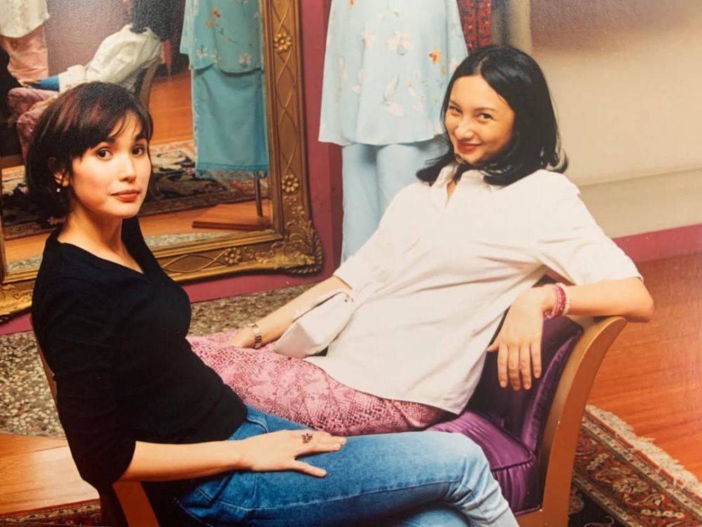 Persahabatan Tata Cahyani Nunu Datau foto: Instagram/@tatacahyani; Instagram/@nunudatau