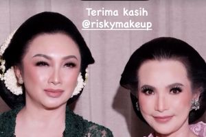 Sahabat sejati bertahun-tahun, 5 potret adu gaya Tata Cahyani dan pesinetron Nunu Datau