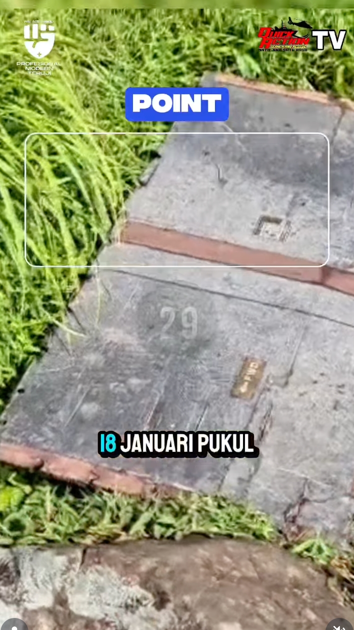 11 Potret penemuan puing-puing pesawat ATR 42-500 di Lereng Selatan Gunung Bulusaraung Sulsel