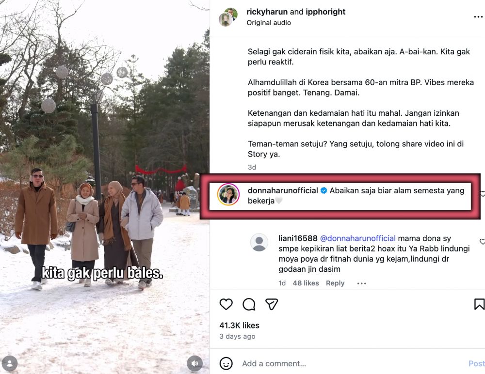 Cara bijak hadapi fitnah dan hinaan ala Ricky Harun: Kita nggak perlu reaktif