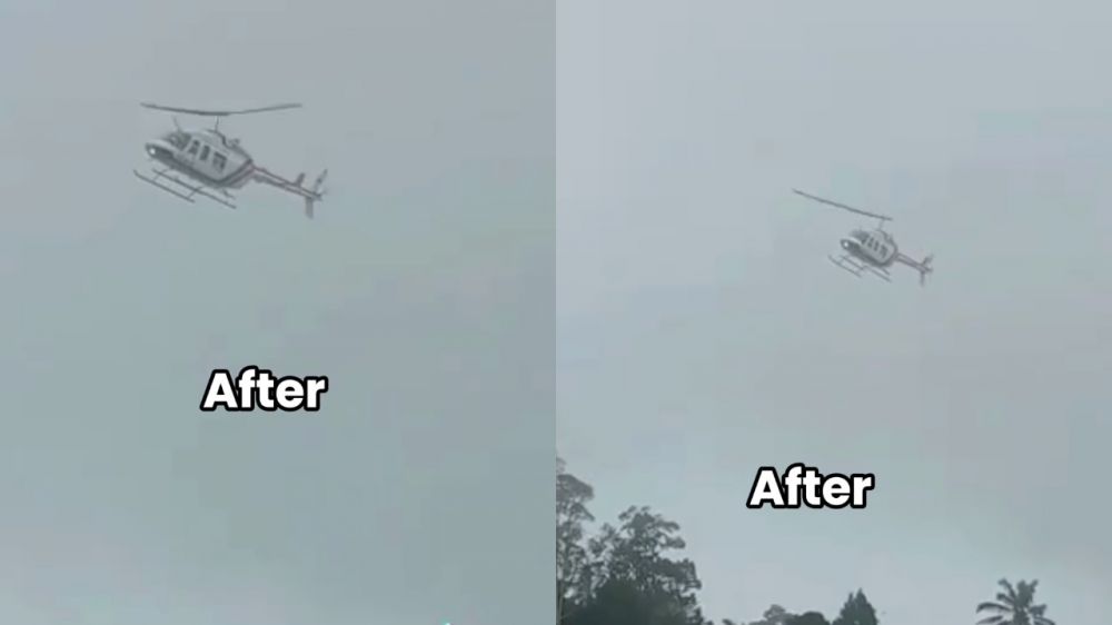 Kronologi helikopter Raffi Ahmad nyaris oleng di Bali akibat cuaca buruk