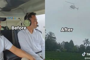 Kronologi helikopter Raffi Ahmad nyaris oleng di Bali akibat cuaca buruk