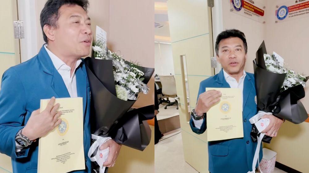 5 Cerita Anang Hermansyah sidang ujian tesis S2 di Universitas Airlangga, raih nilai A
