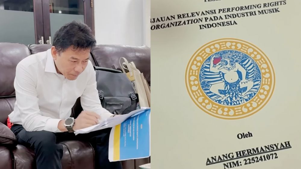 5 Cerita Anang Hermansyah sidang ujian tesis S2 di Universitas Airlangga, raih nilai A