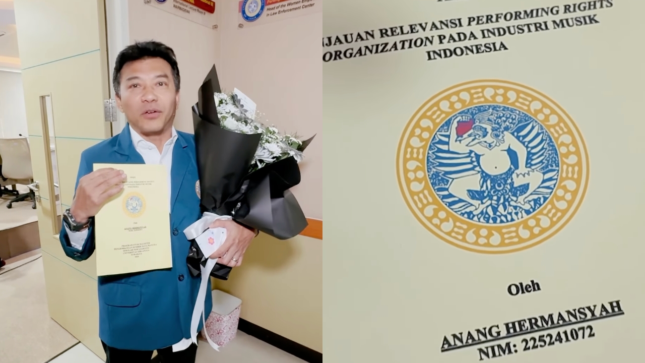 5 Cerita Anang Hermansyah sidang ujian tesis S2 di Universitas Airlangga, raih nilai A