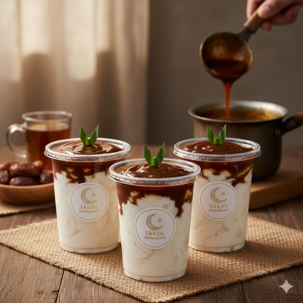 6 Resep bubur takjil antiribet yang irit gas dan praktis buat pemula