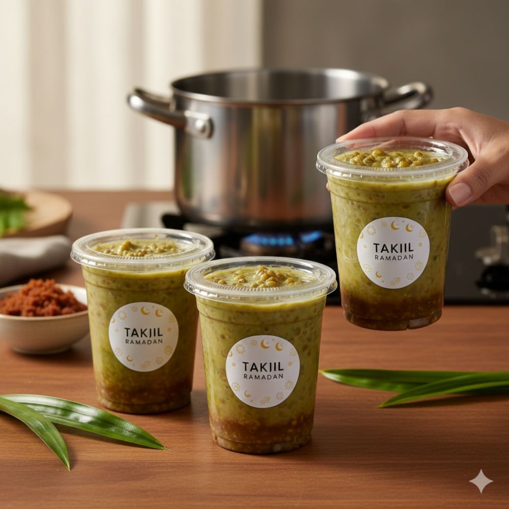 6 Resep bubur takjil antiribet yang irit gas dan praktis buat pemula