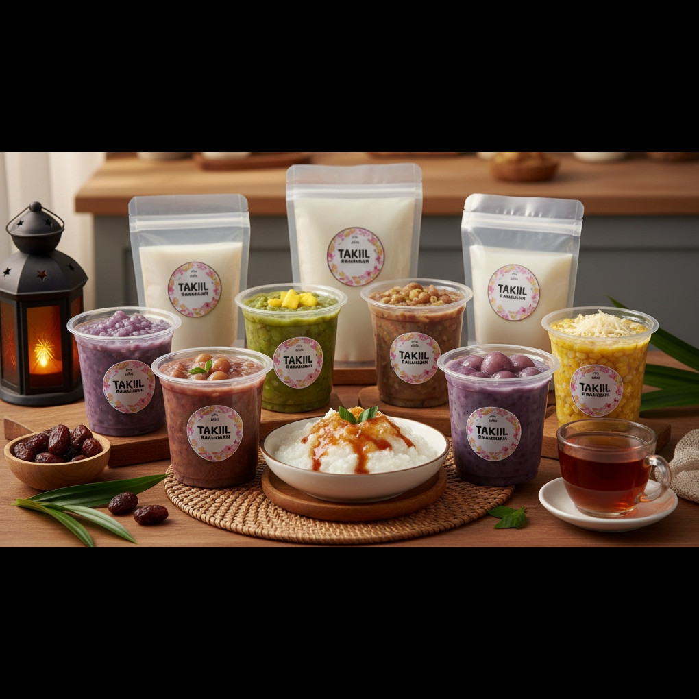 6 Resep bubur takjil antiribet yang irit gas dan praktis buat pemula