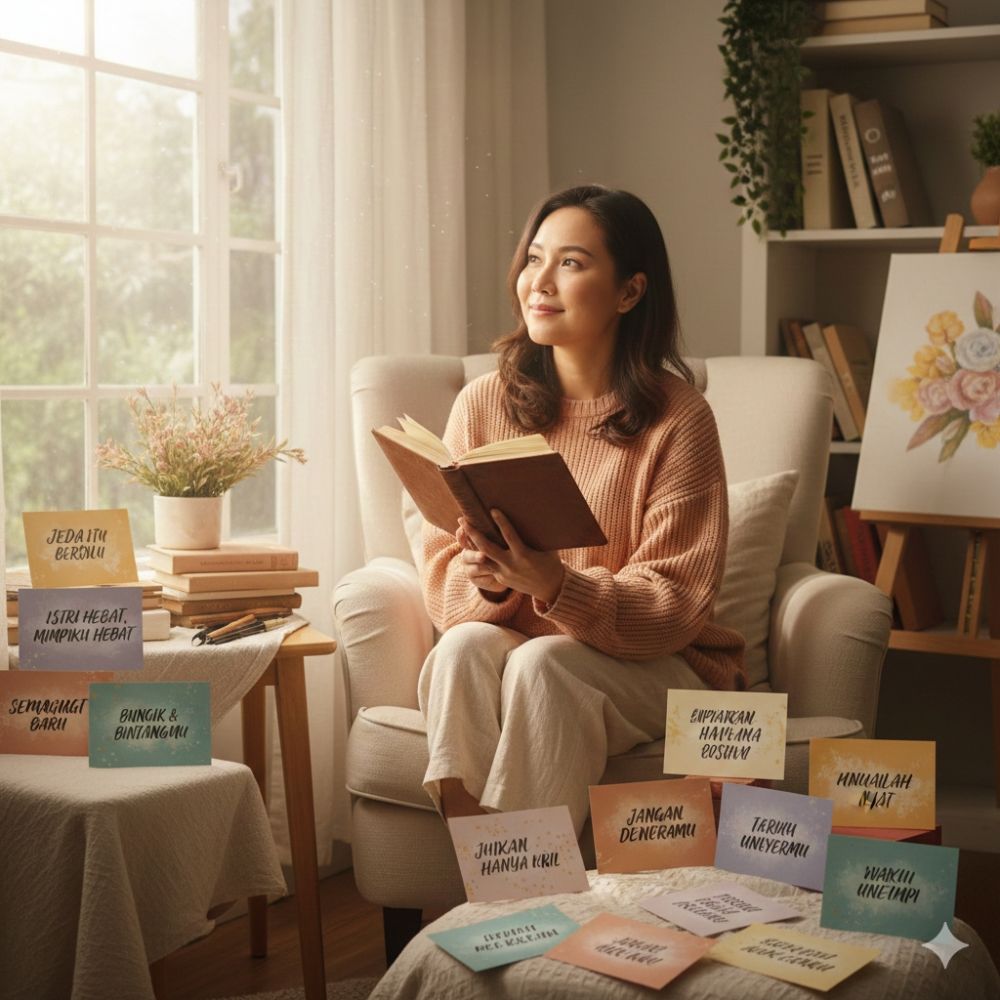 30 Kata bijak untuk istri yang kehilangan motivasi, bangkitkan semangat meraih mimpi