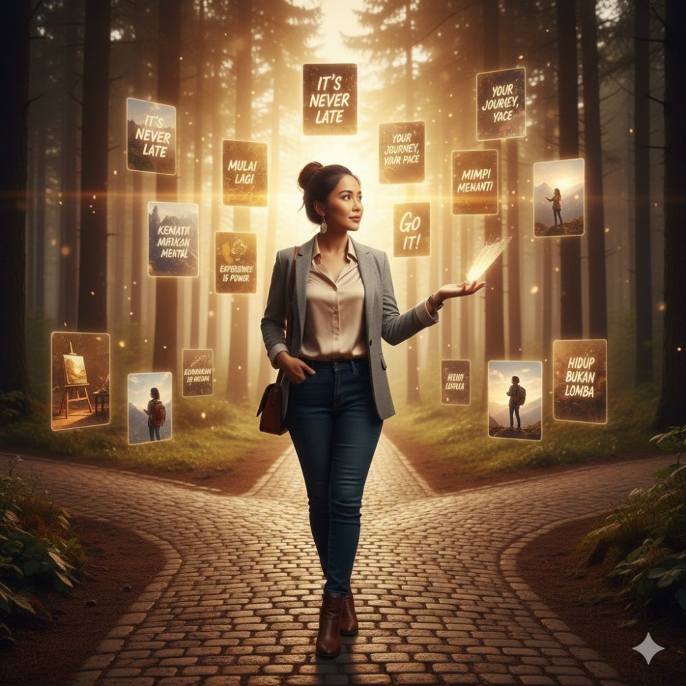 30 Kata-kata motivasi meraih kembali mimpi yang tertunda di usia 30 tahun