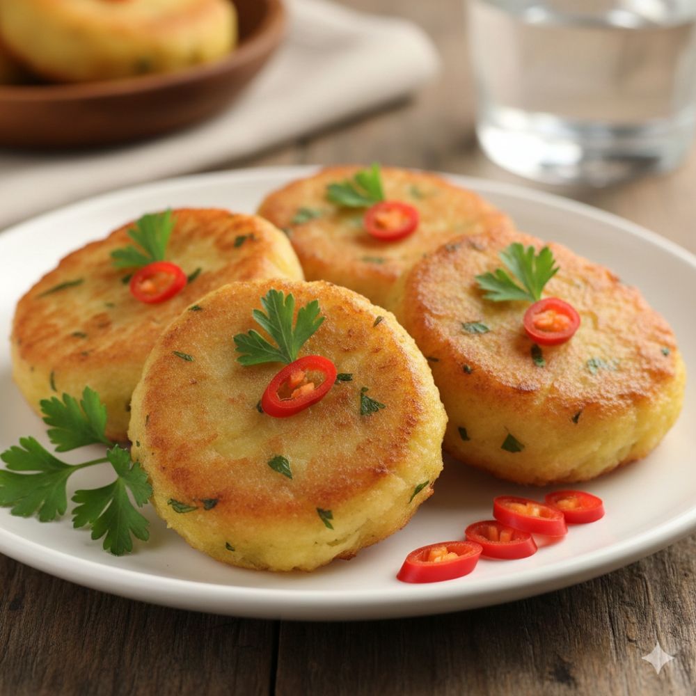 Cara bikin perkedel kentang kokoh dan renyah tanpa rebus, cuma pakai trik telur ini