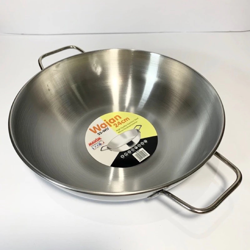 5 Rekomendasi wajan stainless steel terbaik 24 cm, awet dan masak anti lengket