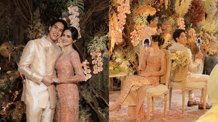 9 Potret dekorasi & menu makanan pertunangan El Rumi & Syifa Hadju, momen hangat kumpul keluarga besar