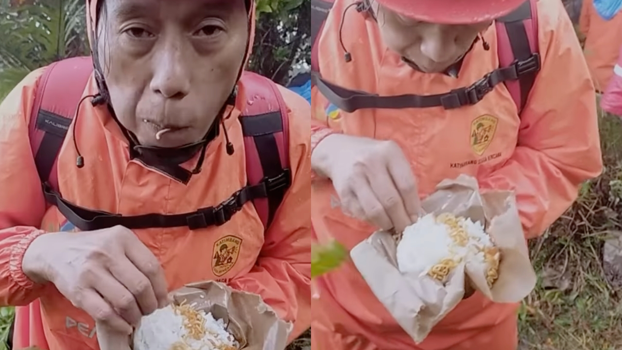 Perjuangan tim SAR demi evakuasi korban ATR 42-500, makan seadanya di tengah badai & medan curam