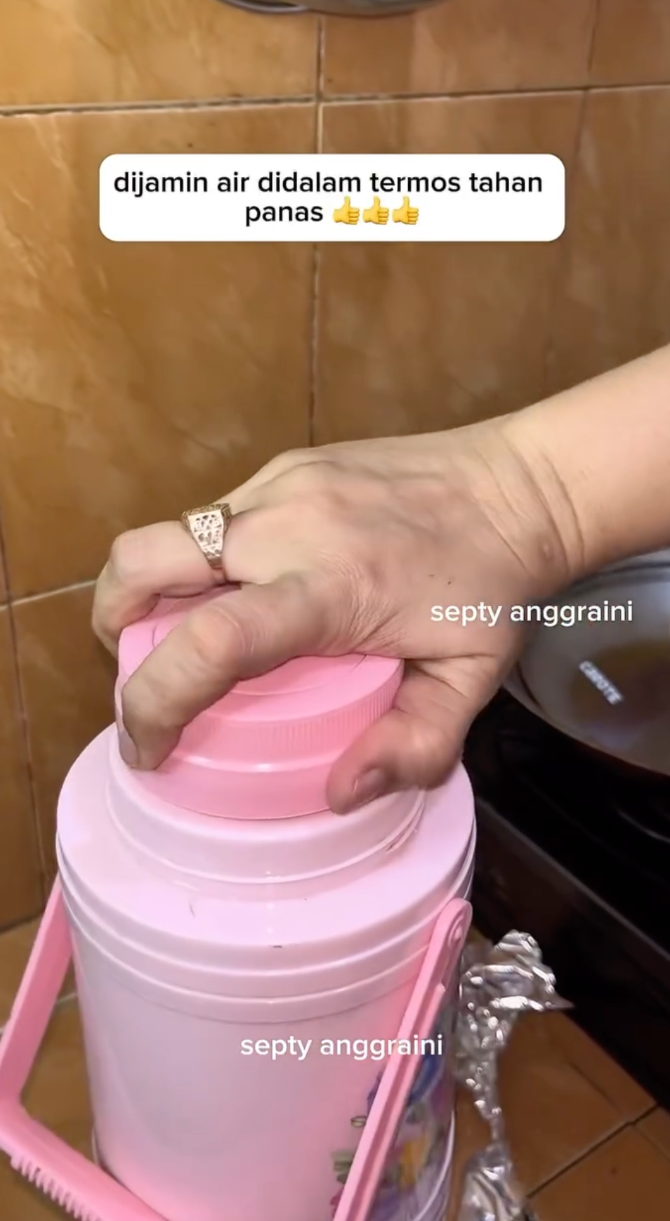 Cara menjaga air termos awet panas berminggu-minggu tanpa pakai bantuan kain lap