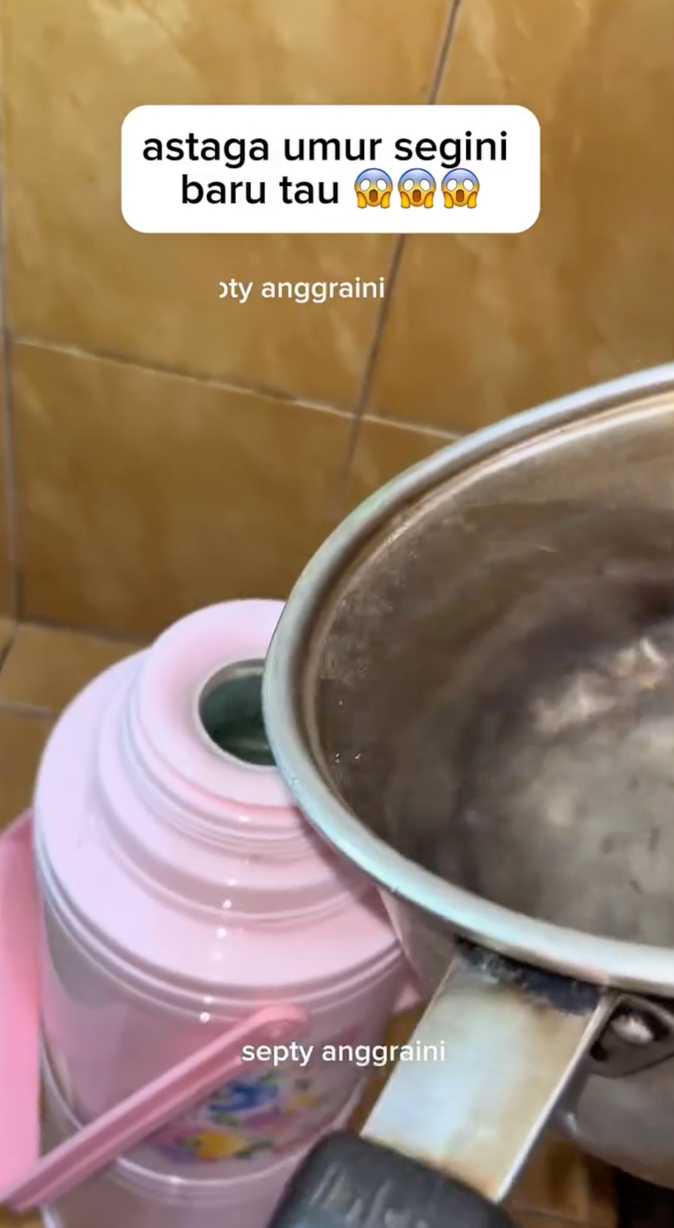 Cara menjaga air termos awet panas berminggu-minggu tanpa pakai bantuan kain lap