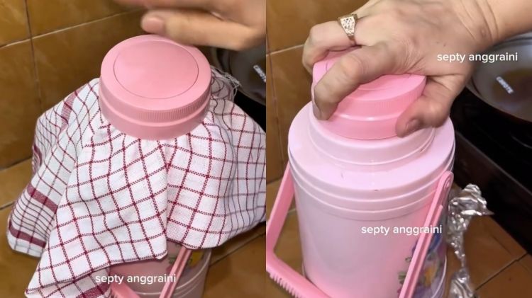 Cara menjaga air termos awet panas berminggu-minggu tanpa pakai bantuan kain lap