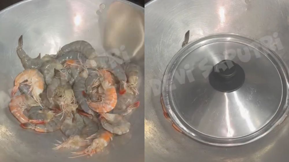 Trik menggoreng udang agar tidak amis dan minyak tetap bersih