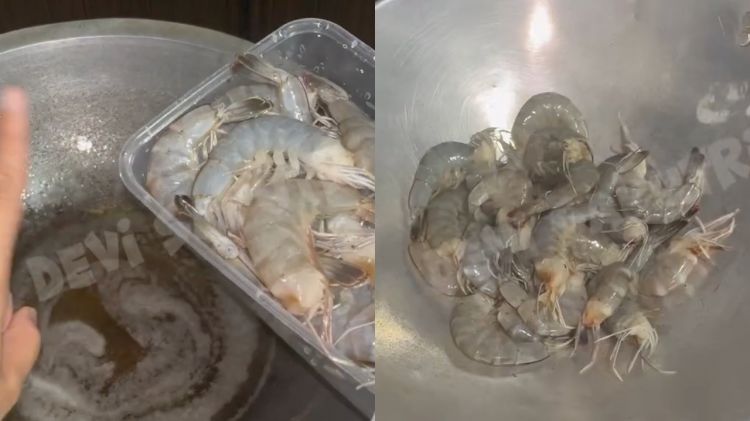 Trik menggoreng udang agar tidak amis dan minyak tetap bersih