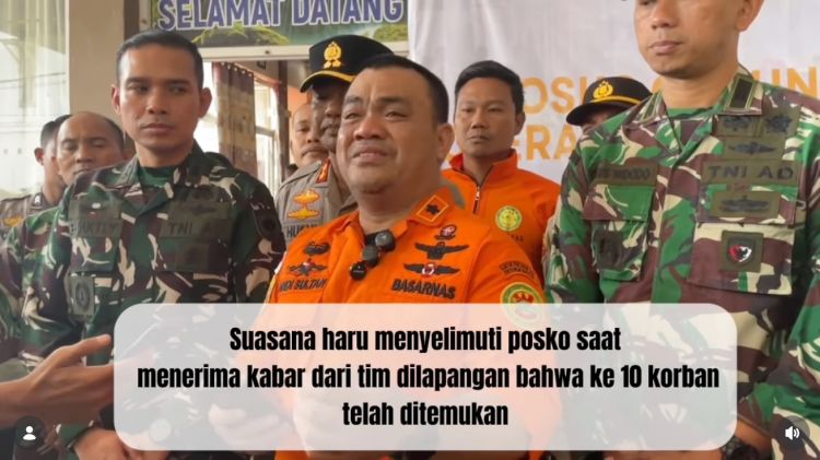 Seluruh korban pesawat ATR 42-500 ditemukan, momen haru Tim SAR sujud syukur