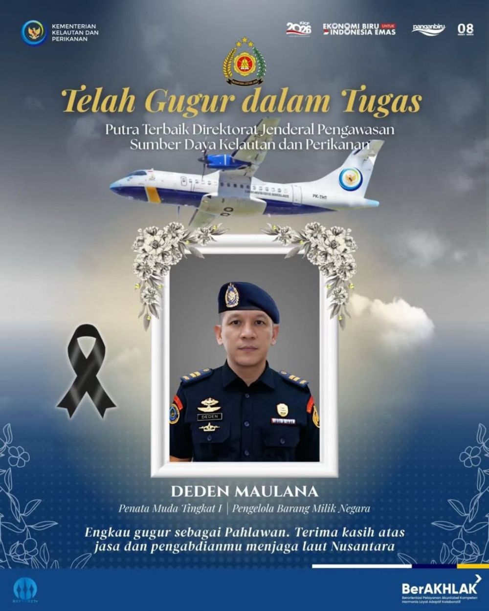 Ketegaran putra Deden Maulana antar ayahanda ke peristirahatan terakhir, azan dengan suara bergetar