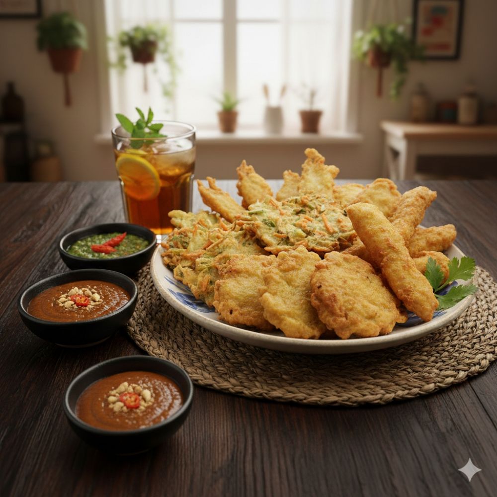 Cara masak gorengan super garing untuk takjil tanpa campuran tepung beras