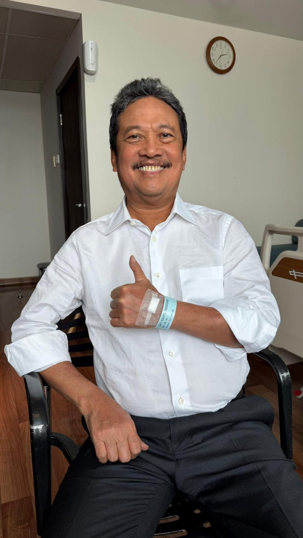 Kondisi terkini Menteri KKP Sakti Wahyu Trenggono usai pingsan saat upacara penghormatan