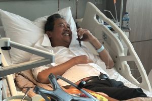 Kondisi terkini Menteri KKP Sakti Wahyu Trenggono usai pingsan saat upacara penghormatan