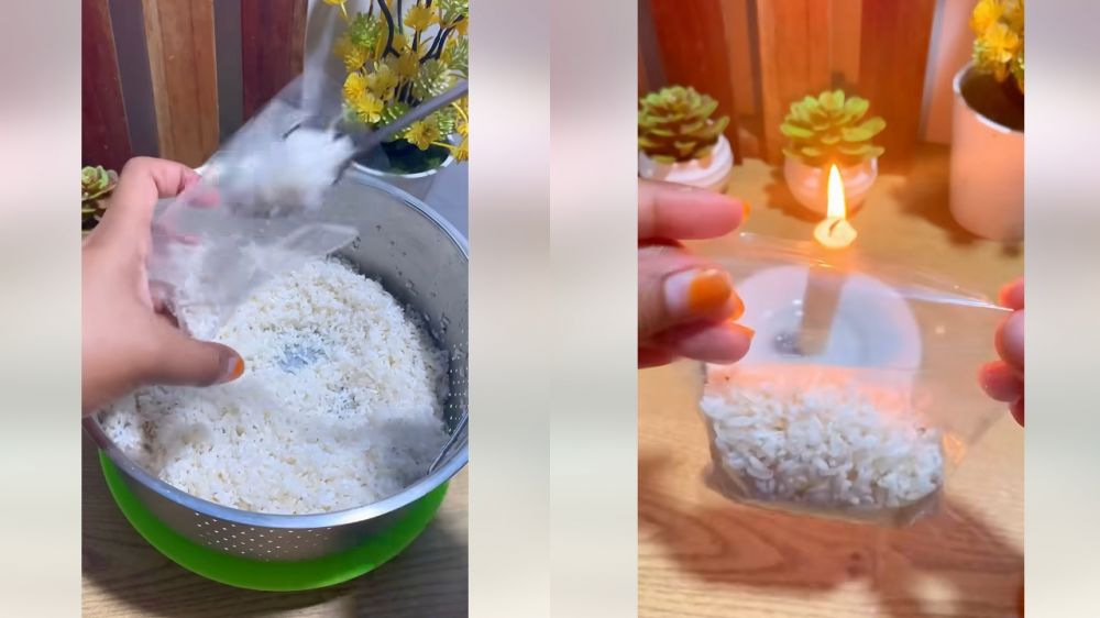 Cara membuat lontong homemade menul dan anti ambyar, tekstur kenyal dan tak cepat basi