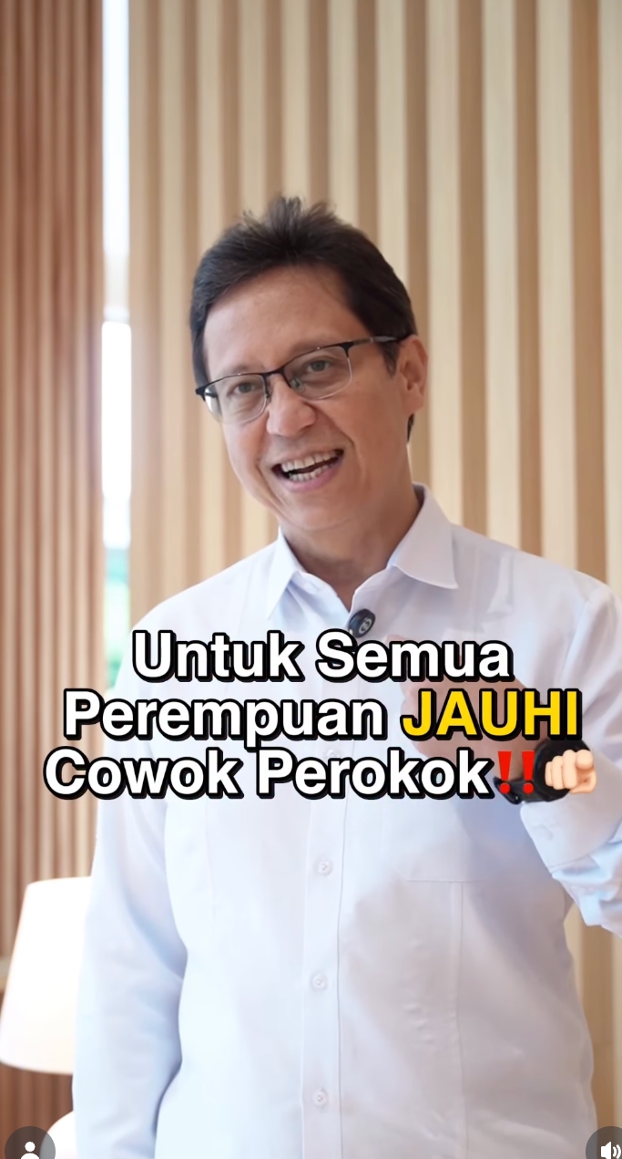 Menkes Budi Gunadi ingatkan perempuan: Cowok perokok adalah red flag besar bagi kesehatan