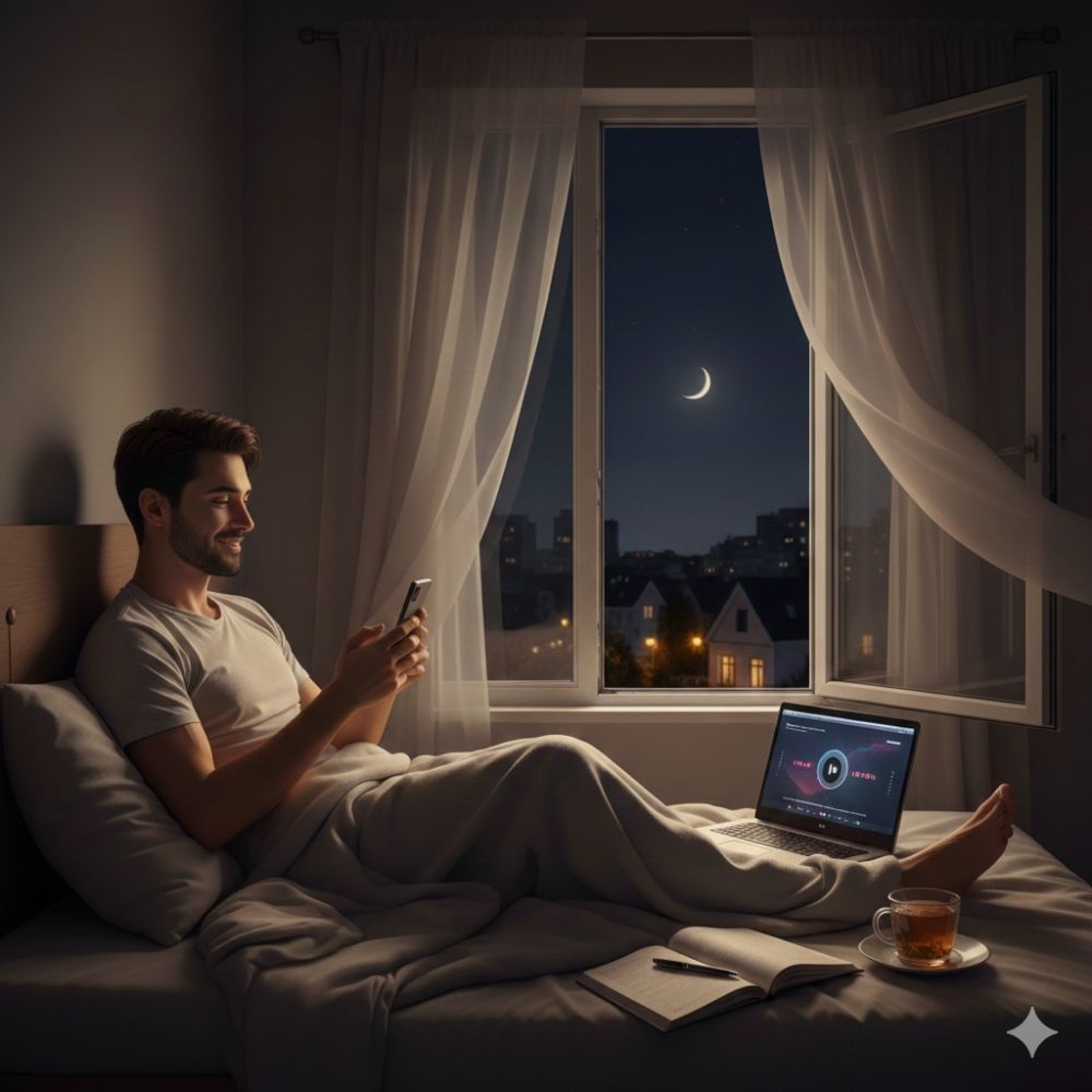 30 Status WA malam hari yang tenang terbaru 2026, pas banget buat deep talk dan refleksi diri